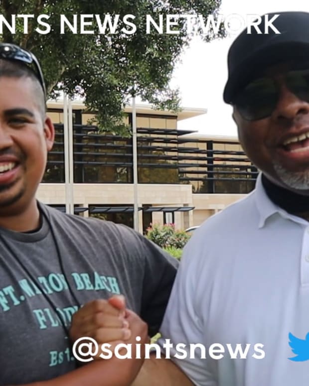 Day 2 at Saints Training Camp with John Hendrix and Kyle T Mosley